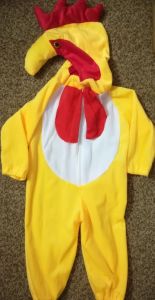 Kids Costumes to Hire - Chicken Onesie - Age 2